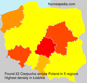 Surname Cierpucha in Poland Surname Cierpucha in Poland