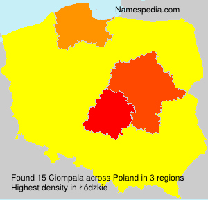 Surname Ciompala in Poland Surname Ciompala in Poland