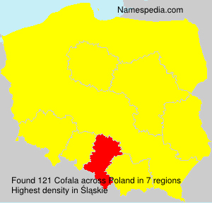 Surname Cofala in Poland Surname Cofala in Poland