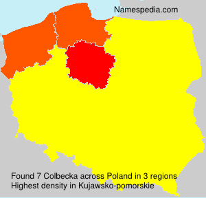Surname Colbecka in Poland Surname Colbecka in Poland
