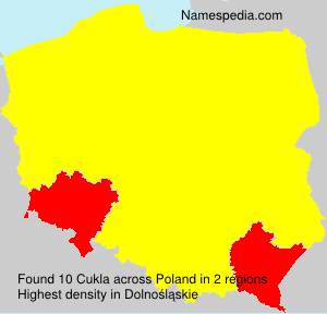 Surname Cukla in Poland Surname Cukla in Poland