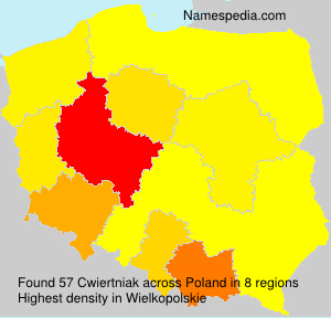 Surname Cwiertniak in Poland Surname Cwiertniak in Poland