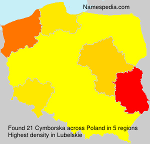 Surname Cymborska in Poland Surname Cymborska in Poland