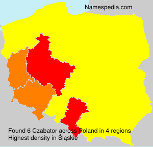 Surname Czabator in Poland