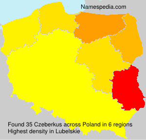 Surname Czeberkus in Poland Surname Czeberkus in Poland