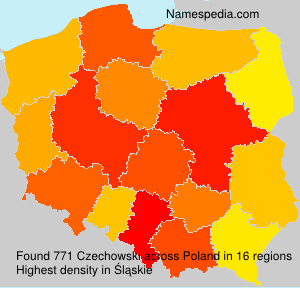 Surname Czechowski in Poland Surname Czechowski in Poland