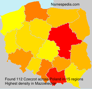 Surname Czeczot in Poland Surname Czeczot in Poland