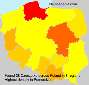Surname Czeczotko in Poland Surname Czeczotko in Poland