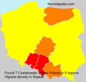 Surname Czelakowski in Poland Surname Czelakowski in Poland