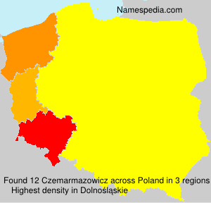 Surname Czemarmazowicz in Poland Surname Czemarmazowicz in Poland