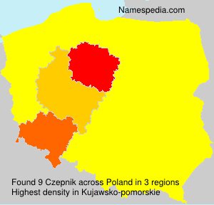 Surname Czepnik in Poland Surname Czepnik in Poland