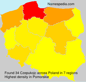 Surname Czepukojc in Poland Surname Czepukojc in Poland