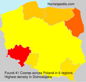 Surname Czerep in Poland Surname Czerep in Poland