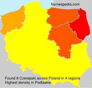 Surname Czerepski in Poland Surname Czerepski in Poland