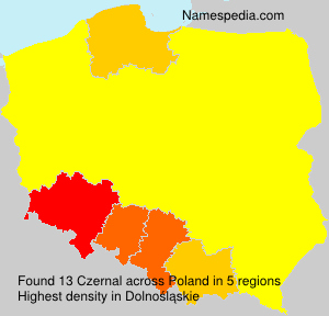 Surname Czernal in Poland Surname Czernal in Poland