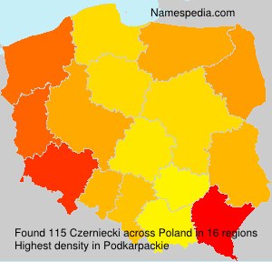 Surname Czerniecki in Poland Surname Czerniecki in Poland