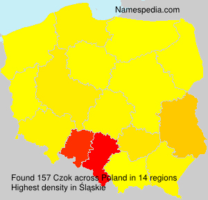 Surname Czok in Poland Surname Czok in Poland