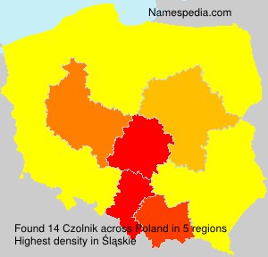 Surname Czolnik in Poland Surname Czolnik in Poland
