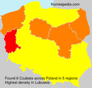 Surname Czubata in Poland Surname Czubata in Poland