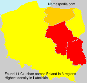 Surname Czuchan in Poland Surname Czuchan in Poland