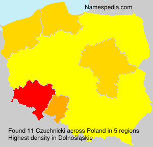 Surname Czuchnicki in Poland Surname Czuchnicki in Poland