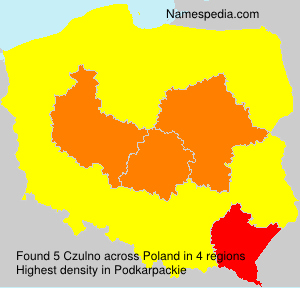 Surname Czulno in Poland Surname Czulno in Poland
