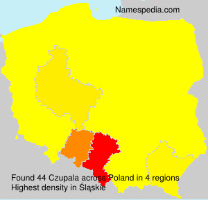 Surname Czupala in Poland Surname Czupala in Poland