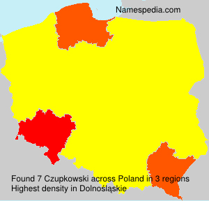 Surname Czupkowski in Poland Surname Czupkowski in Poland