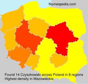 Surname Czyszkowski in Poland Surname Czyszkowski in Poland