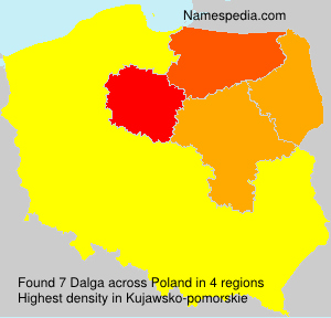 Surname Dalga in Poland