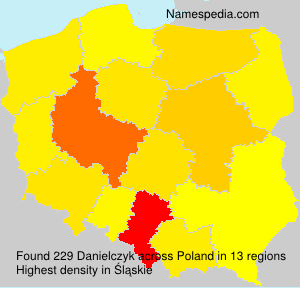 Surname Danielczyk in Poland Surname Danielczyk in Poland
