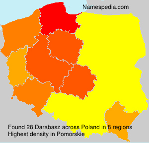 Surname Darabasz in Poland Surname Darabasz in Poland