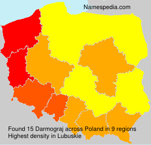 Surname Darmograj in Poland Surname Darmograj in Poland