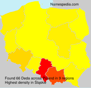 Surname Deda in Poland Surname Deda in Poland