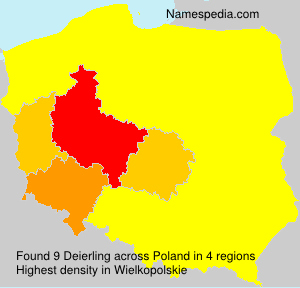 Surname Deierling in Poland Surname Deierling in Poland