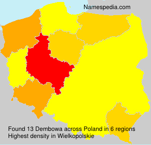Surname Dembowa in Poland Surname Dembowa in Poland
