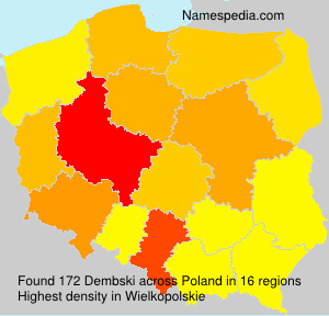 Surname Dembski in Poland