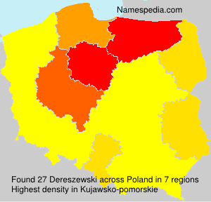 Surname Dereszewski in Poland Surname Dereszewski in Poland
