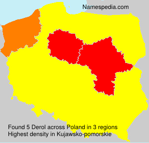 Surname Derol in Poland Surname Derol in Poland