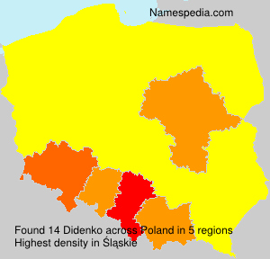 Surname Didenko in Poland Surname Didenko in Poland