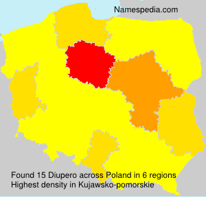 Surname Diupero in Poland Surname Diupero in Poland