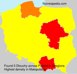 Surname Dlouchy in Poland Surname Dlouchy in Poland