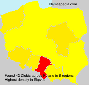 Surname Dlubis in Poland