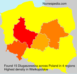 Surname Dlugaszewska in Poland