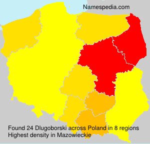 Surname Dlugoborski in Poland Surname Dlugoborski in Poland
