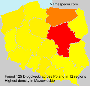 Surname Dlugokecki in Poland