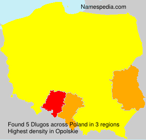 Surname Dlugos in Poland Surname Dlugos in Poland