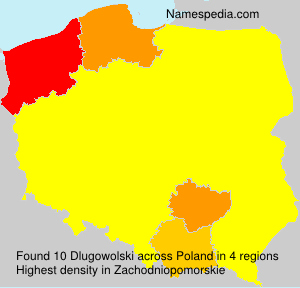 Surname Dlugowolski in Poland Surname Dlugowolski in Poland
