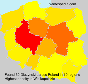 Surname Dluzynski in Poland Surname Dluzynski in Poland