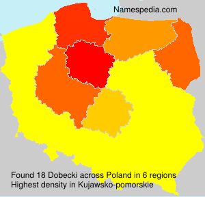 Surname Dobecki in Poland Surname Dobecki in Poland